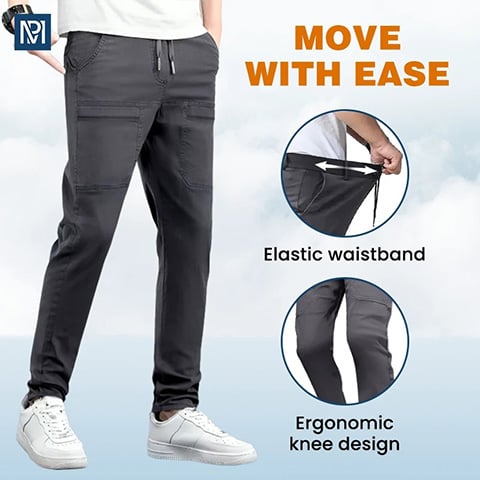 💥MultiPants – High Stretch Multi-pocket Durable Cargo Pants
